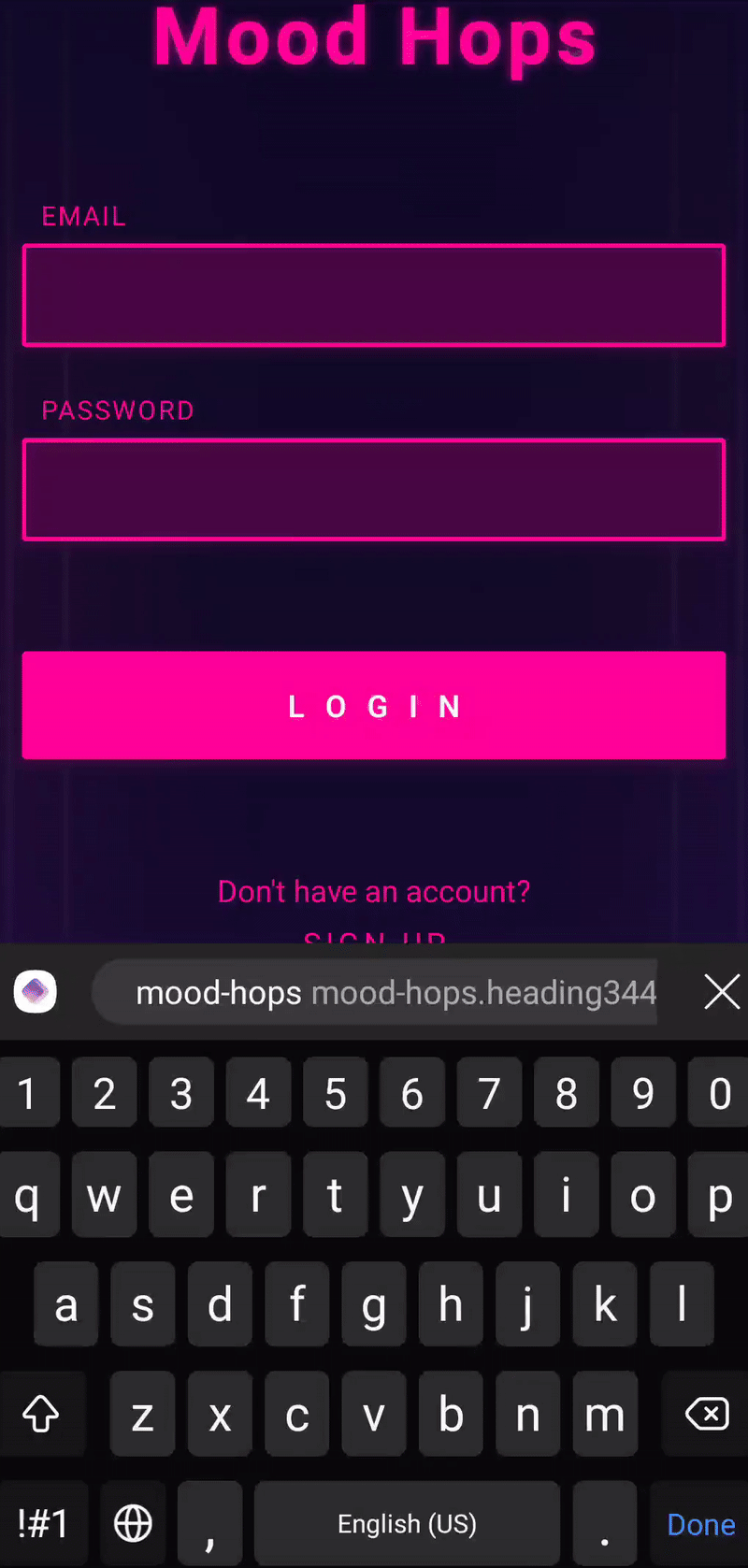 Login